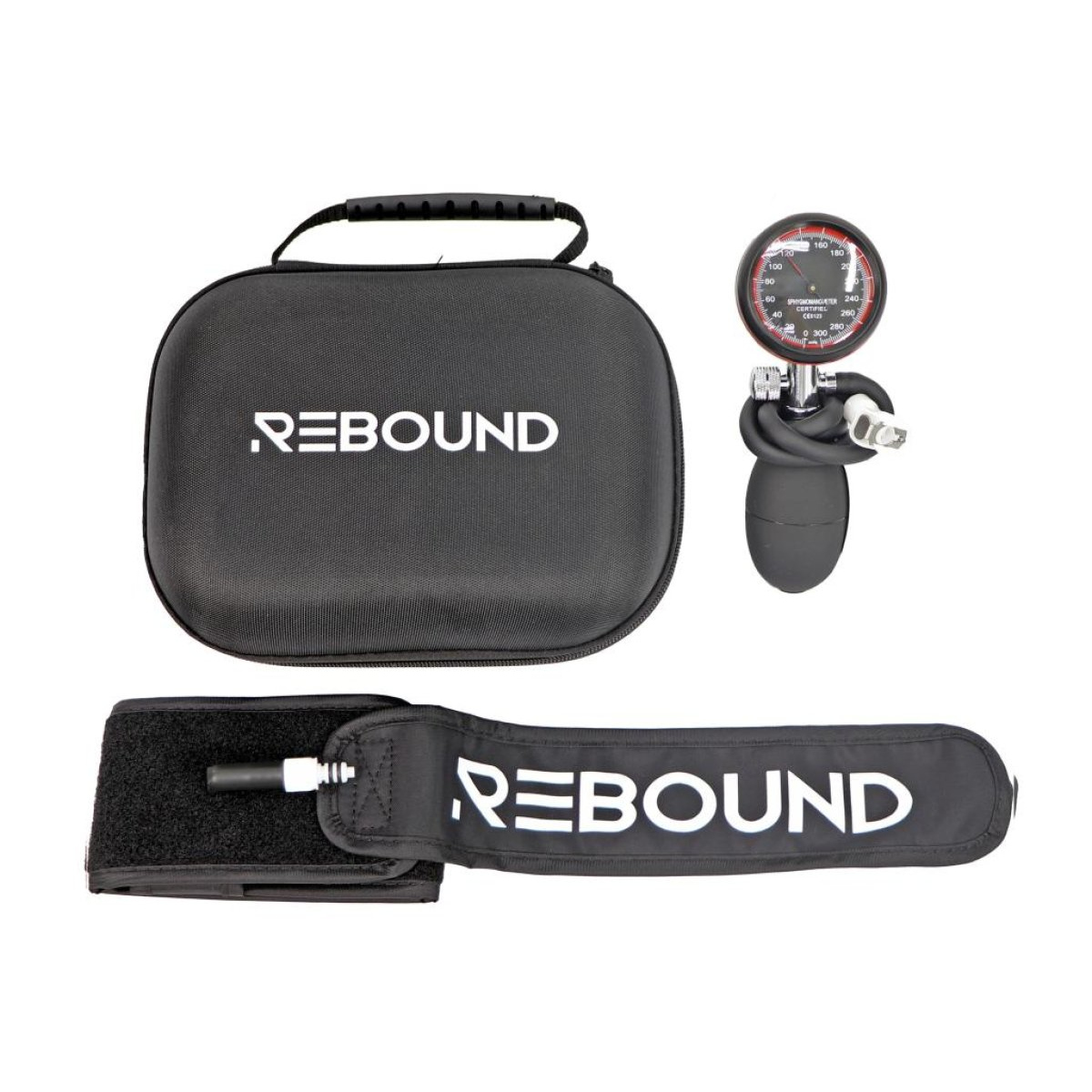 Oclusor con manómetro extraíble