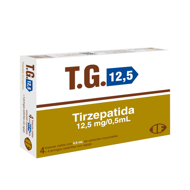 T.G. 12,5 (4 viales + 4 jeringas)