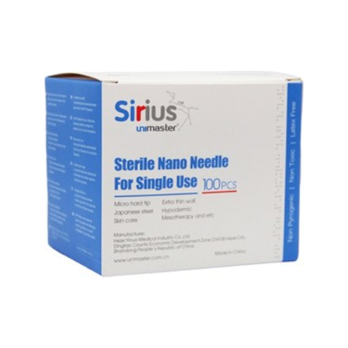 Aguja nano estéril Sirius (32Gx4mm)