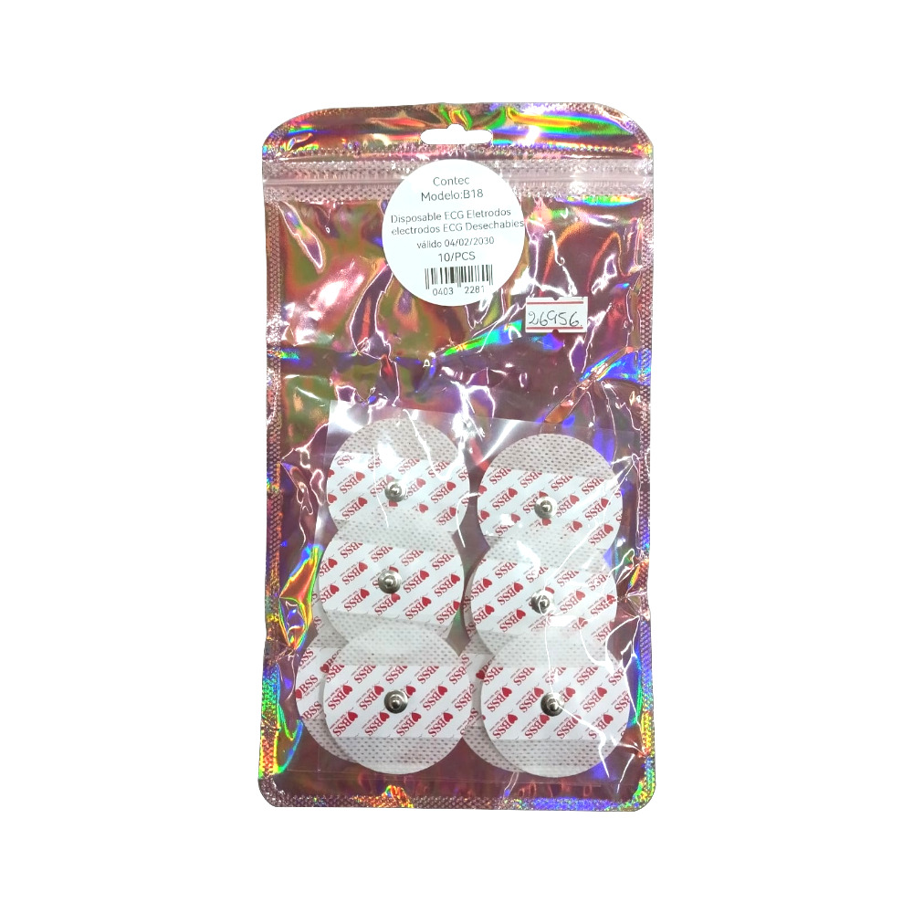 Electrodos ECG desechables B18