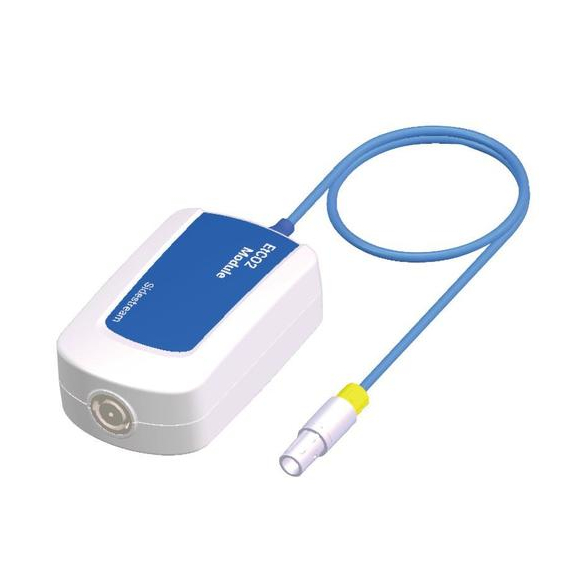 Sensor de capnografía de flujo lateral