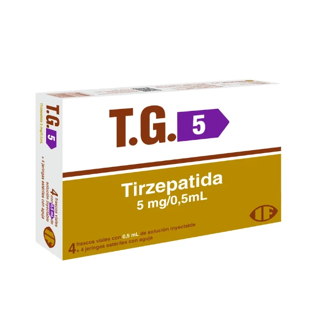 T.G. 5 (4 viales + 4 jeringas)